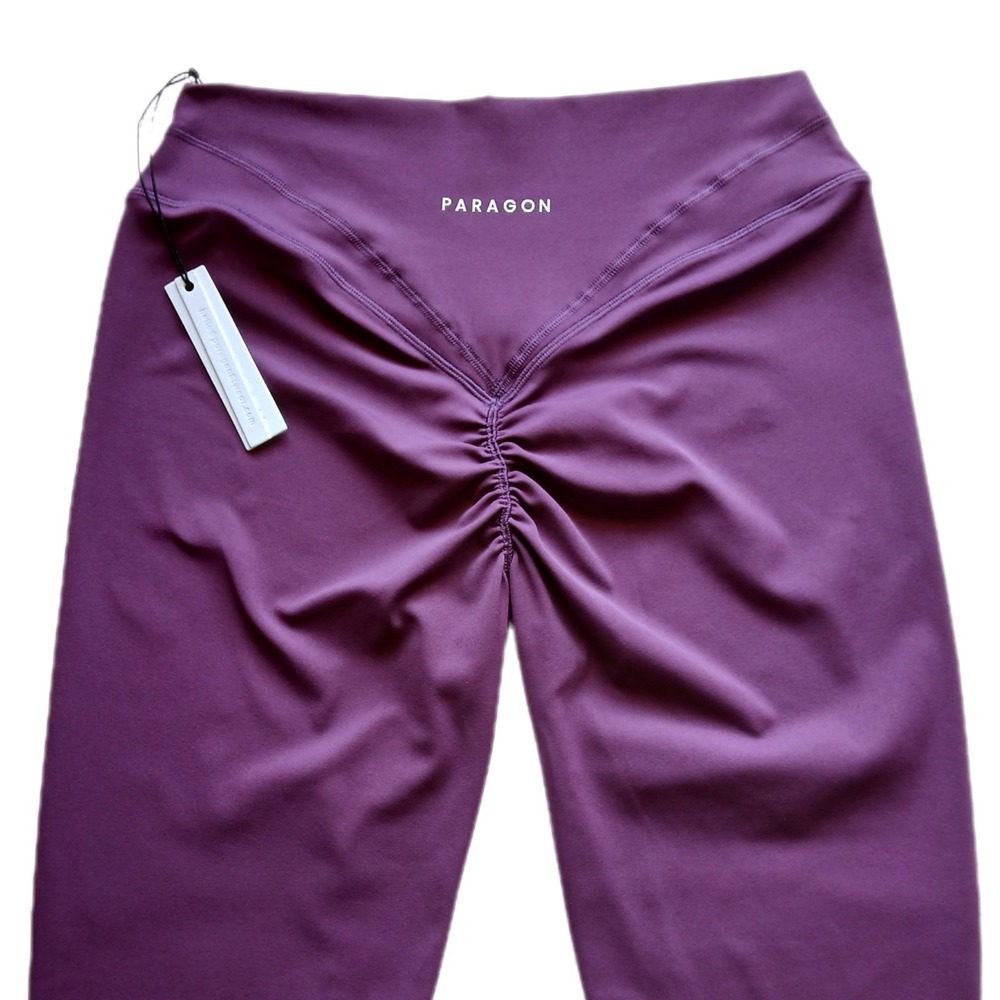 NWT Paragon RecStretch Icon High Rise Sculptseam Plus Contour Legging - PLUM XL - Picture 2 of 7